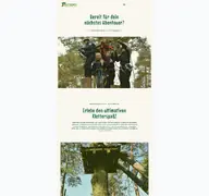 Kleine Seitenvorschau von kletterwald-schweinfurt.de