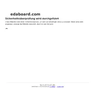 Kleine Seitenvorschau von edaboard.com