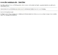Kleine Seitenvorschau von ibr-seminare.de