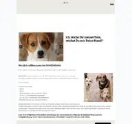 Kleine Seitenvorschau von home4dogs.ch