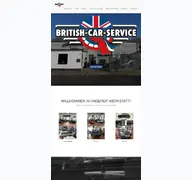 Kleine Seitenvorschau von british-car-service.de