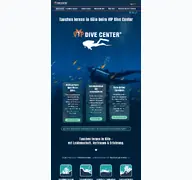 Kleine Seitenvorschau von vip-dive-center.de