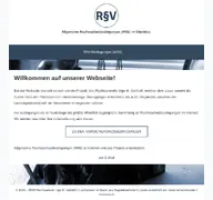 Kleine Seitenvorschau von rsv-bedingungen.de