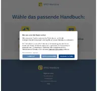 Kleine Seitenvorschau von handbuch.meinbuero.de