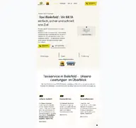 Kleine Seitenvorschau von bieta.de