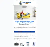 Kleine Seitenvorschau von klimaanlagen-guru.de