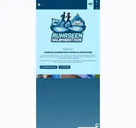 Kleine Seitenvorschau von ruhrseen-halbmarathon.de