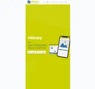 Kleine Seitenvorschau von visieasy.de