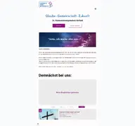 Kleine Seitenvorschau von visionsgemeinde.de