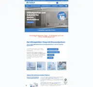 Kleine Seitenvorschau von klimaplatten-discount.de