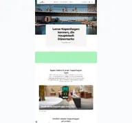 Kleine Seitenvorschau von visitcopenhagen.de