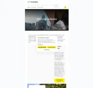 Kleine Seitenvorschau von visitflanders.de