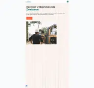 Kleine Seitenvorschau von zweitheim.de
