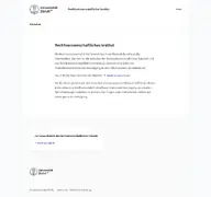 Kleine Seitenvorschau von rwi.uzh.ch