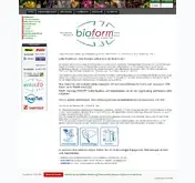Kleine Seitenvorschau von bioform.de