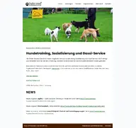 Kleine Seitenvorschau von sabrinas-hundeschule.de