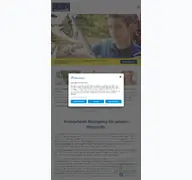 Kleine Seitenvorschau von putzen-privat.de
