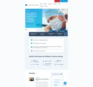 Kleine Seitenvorschau von klinikum-amberg.de