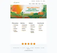 Kleine Seitenvorschau von agrar-pfalz.de