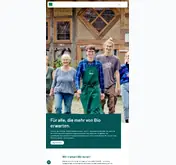 Kleine Seitenvorschau von bioland.de
