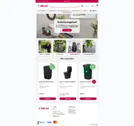 Kleine Seitenvorschau von biolanshop.de