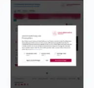 Kleine Seitenvorschau von biologie.med.uni-rostock.de