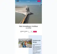 Kleine Seitenvorschau von nordseeheilbad-cuxhaven.de