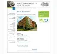 Kleine Seitenvorschau von biologie.uni-halle.de