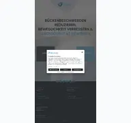 Kleine Seitenvorschau von vitova-medifit.de