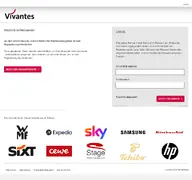 Kleine Seitenvorschau von vivantes.mitarbeiterangebote.de