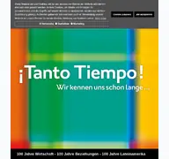 Kleine Seitenvorschau von tantotiempo.de