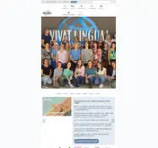 Kleine Seitenvorschau von vivat-lingua.de