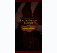 Kleine Seitenvorschau von zaubertheater-luebeck.de