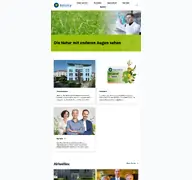 Kleine Seitenvorschau von bionorica.de