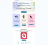 Kleine Seitenvorschau von axoguide.de