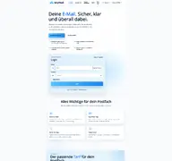 Kleine Seitenvorschau von skymail.de