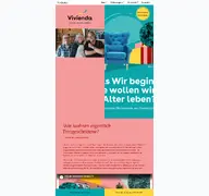 Kleine Seitenvorschau von vivienda.de