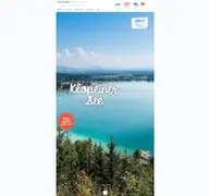 Kleine Seitenvorschau von klopeinersee.at