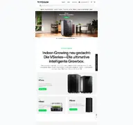 Kleine Seitenvorschau von vivosun.de