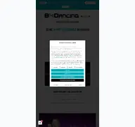Kleine Seitenvorschau von b4dancing.de
