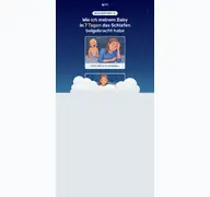 Kleine Seitenvorschau von baby-sanft-einschlafen.de