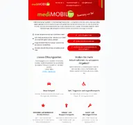 Kleine Seitenvorschau von medimobil-tf.de