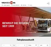 Kleine Seitenvorschau von vku-online.de