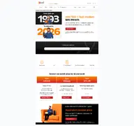 Kleine Seitenvorschau von ozemail.com.au