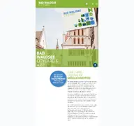 Kleine Seitenvorschau von badwaldseecitycard.de