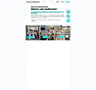 Kleine Seitenvorschau von burda-journalistenschule.de