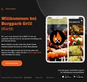 Kleine Seitenvorschau von burgparkgrill.de