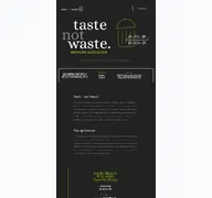 Kleine Seitenvorschau von taste-not-waste.de