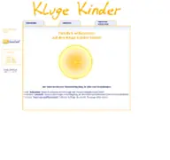 Kleine Seitenvorschau von klugekinder.at
