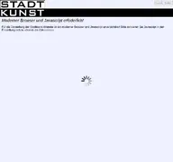 Kleine Seitenvorschau von stadtkunst.de